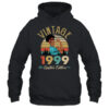 Vintage 1999 23th Birthday Afro Black Woman 23 Years Old Pullover Hoodie Black 600x.jpg