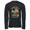 Vintage 1993 29th Birthday Afro Black Woman 29 Years Old Long Sleeve T Shirt Black 600x.jpg