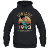 Vintage 1993 29th Birthday Afro Black Woman 29 Years Old Pullover Hoodie Black 600x.jpg