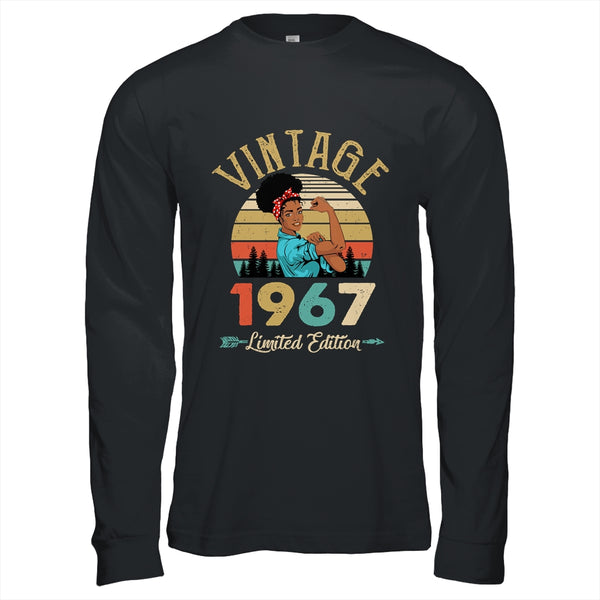 Vintage 1967 55th Birthday Afro Black Woman 55 Years Old Long Sleeve T Shirt Black 600x.jpg
