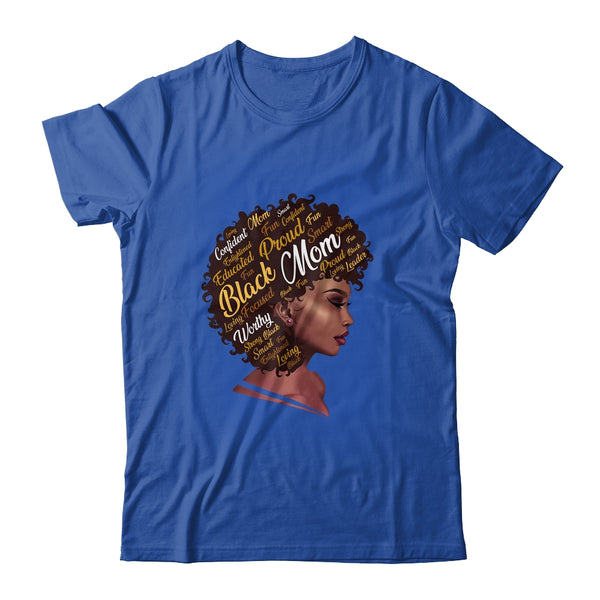 Happy Mother s Day Black Mom Queen Afro African Woman Classic T Shirt Royal 600x.jpg