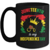 Juneteenth Women Juneteenth For Women Queen Mug 15oz Mug Black front 600x 1.jpg