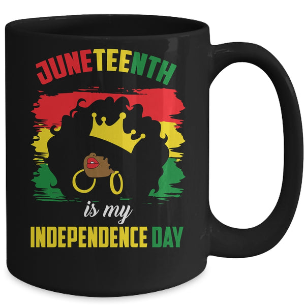 Juneteenth Women Juneteenth For Women Queen Mug 15oz Mug Black back 600x 1.jpg