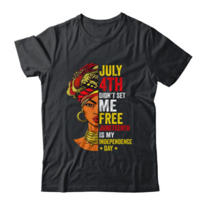 Juneteenth Women Celebrate Juneteenth African American Classic T Shirt Black 600x.jpg