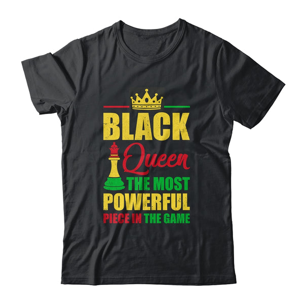 Black Queen The Most Powerful Piece In The Game Black Pride Classic T Shirt Black 600x.jpg