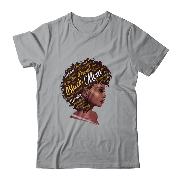 Happy Mother s Day Black Mom Queen Afro African Woman Classic T Shirt Sport Grey 600x 1.jpg