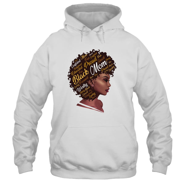 Happy Mother s Day Black Mom Queen Afro African Woman Pullover Hoodie White 600x 1.jpg