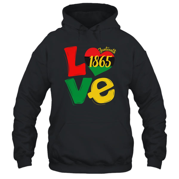 Happy Juneteenth Is My Independence Day Free Black Women Pullover Hoodie Black 600x 2.jpg