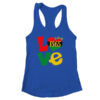 Happy Juneteenth Is My Independence Day Free Black Women Women s Ideal Racerback Tank Royal 600x 2.jpg