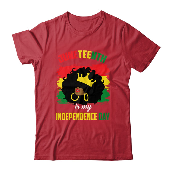 Juneteenth Women Juneteenth For Women Queen Classic T Shirt Red 600x.jpg