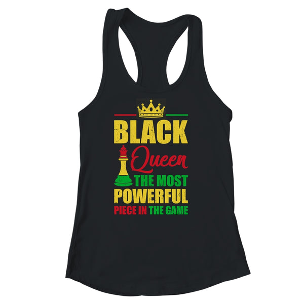 Black Queen The Most Powerful Piece In The Game Black Pride Women s Ideal Racerback Tank Black 600x 1.jpg