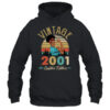 Vintage 2001 21th Birthday Afro Black Woman 21 Years Old Pullover Hoodie Black 600x.jpg