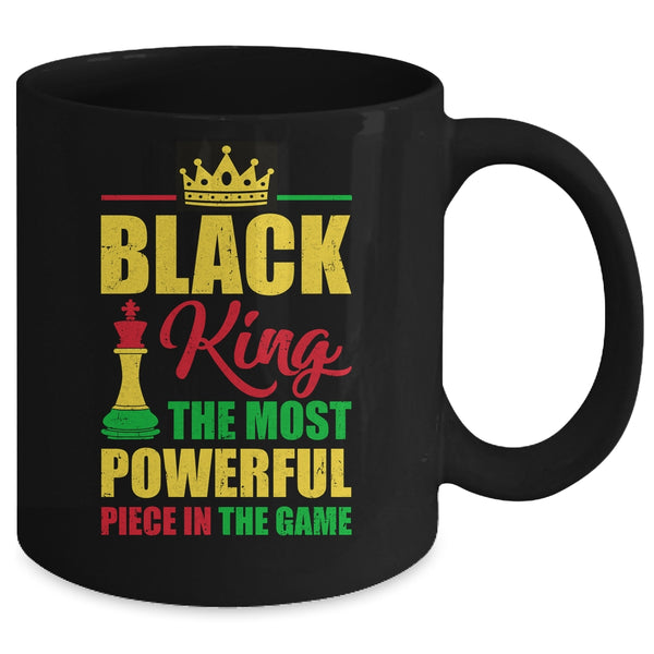 Black King The Most Powerful Piece In The Game Black Pride Mug 11oz Mug Black back 600x.jpg