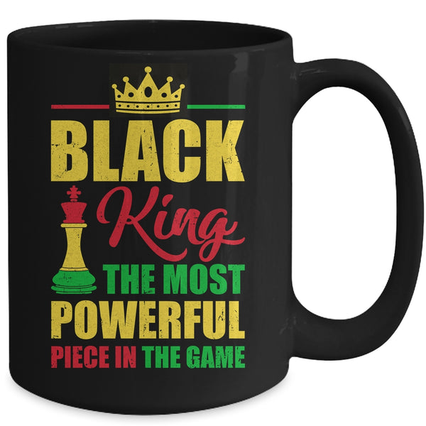 Black King The Most Powerful Piece In The Game Black Pride Mug 15oz Mug Black back 600x.jpg