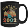 Vintage 2002 20th Birthday Afro Black Woman 20 Years Old Mug 15oz Mug Black back 600x.jpg