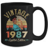 Vintage 1987 35th Birthday Afro Black Woman 35 Years Old Mug 15oz Mug Black back 600x.jpg