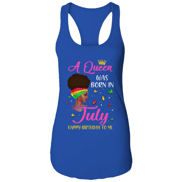 Queen Was Born In July Birthday Girl Black Women African Women s Ideal Racerback Tank Royal 600x.jpg