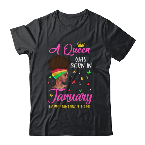 Queen Was Born In January Birthday Girl Black Women African Classic T Shirt Black 600x.jpg