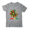 Sunflower Fist Juneteenth Black History African American Classic T Shirt Sport Grey 600x.jpg