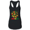 Sunflower Fist Juneteenth Black History African American Women s Ideal Racerback Tank Black 600x.jpg