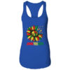 Sunflower Fist Juneteenth Black History African American Women s Ideal Racerback Tank Royal 600x.jpg