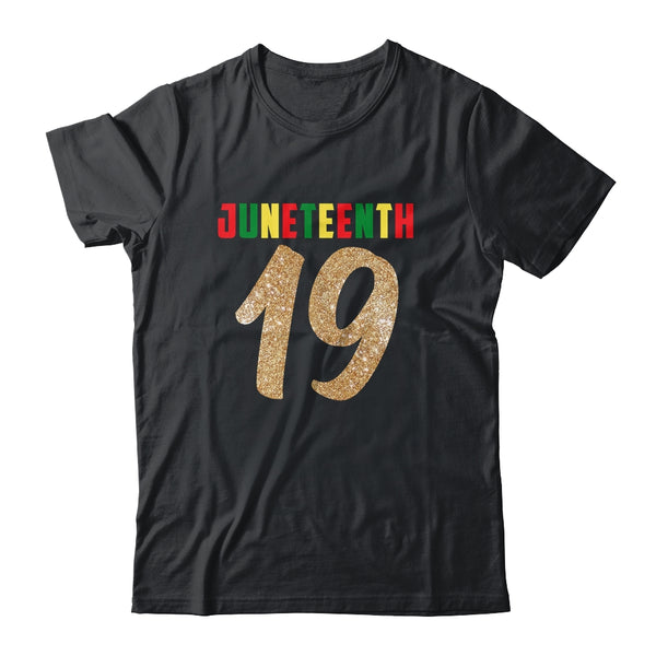 Juneteenth Pride Queen Melanin African American June 19th Classic T Shirt Black 600x.jpg