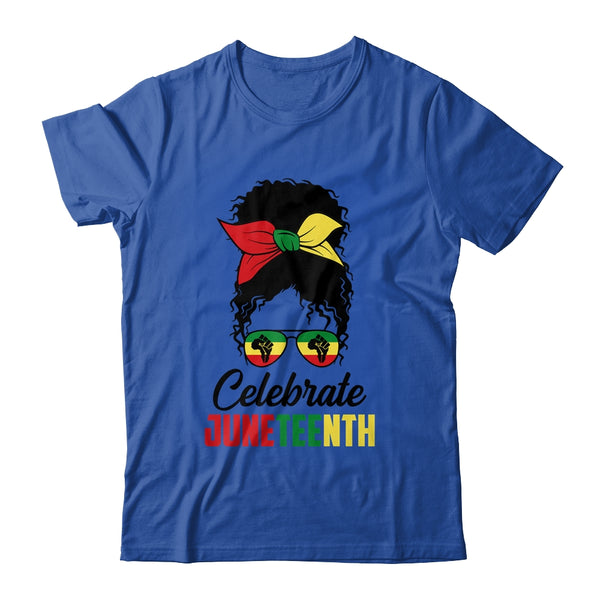 Black Women Messy Bun Hair Juneteenth Independence Day Classic T Shirt Royal 600x 1.jpg