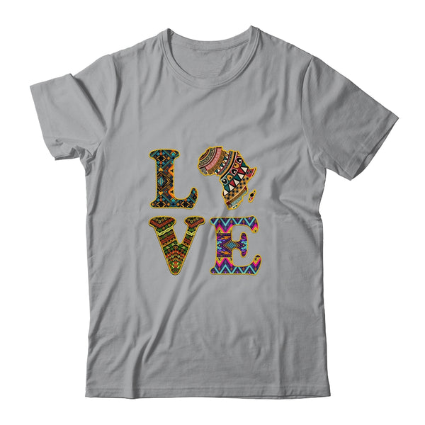 Love Africa African Kente Cloth Men Women Lover Classic T Shirt Sport Grey 600x.jpg