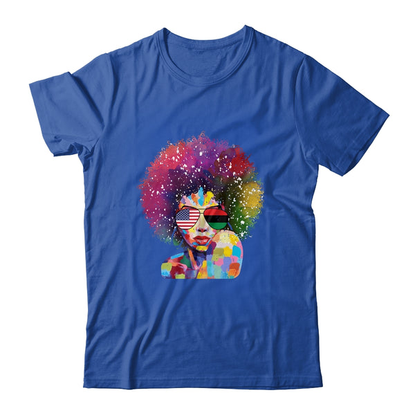 Afro Women Black Queen African American Melanin Queen Classic T Shirt Royal 600x 1.jpg