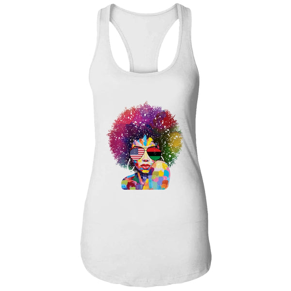 Afro Women Black Queen African American Melanin Queen Women s Ideal Racerback Tank White 600x 1.jpg