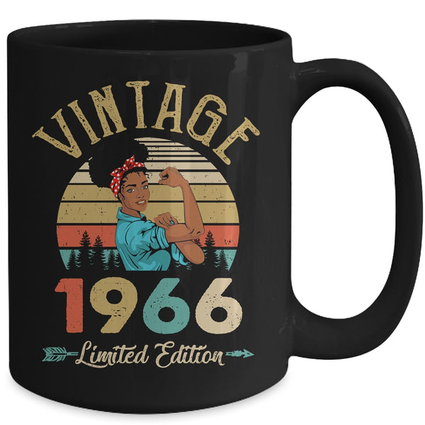 Vintage 1966 56th Birthday Afro Black Woman 56 Years Old Mug 15oz Mug Black back 600x.jpg