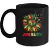 Sunflower Fist Juneteenth Black History African American Mug 11oz Mug Black 600x.jpg