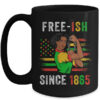 Juneteenth Free Ish Since 1865 Black Pride Women Mug 15oz Mug Black 600x.jpg