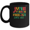 Juneteenth Freeish Since 1865 Melanin Ancestor Black History Mug 11oz Mug Black 600x.jpg