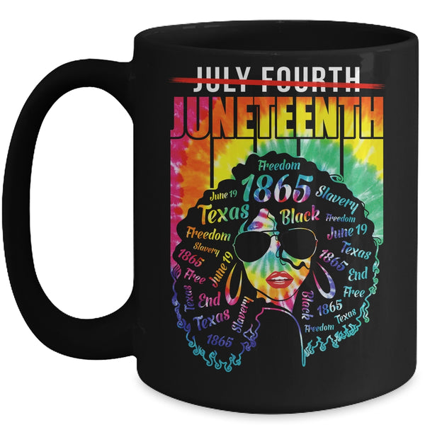Juneteenth Freedom Day African American June 19th 1965 Mug 15oz Mug Black 600x.jpg