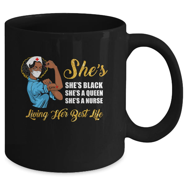 Shes Black That Queen Nurse Proud Black Nursing RN Mug 11oz Mug Black 3f57fb08 fedc 4678 9a39 078ce1d415e2 600x.jpg