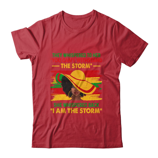 Proud Black African American Ladies Black History Month Classic T Shirt Red 600x.jpg