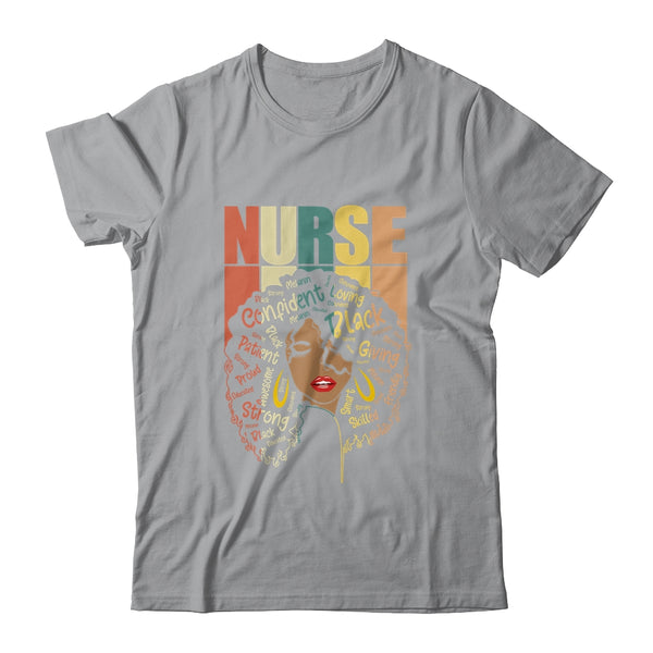 Black Woman Nurse Afro Retro Black History Month Classic T Shirt Sport Grey 600x.jpg
