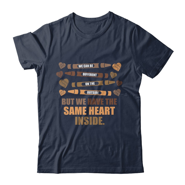 Same Heart Black History Month African American Classic T Shirt Navy 600x.jpg