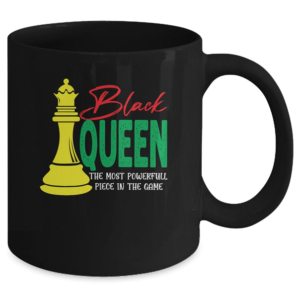 Proud African Pride Black Queen Black History Month Mug 11oz Mug Black back 600x.jpg