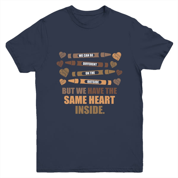 Same Heart Black History Month African American Youth Youth T Shirt Navy 600x.jpg