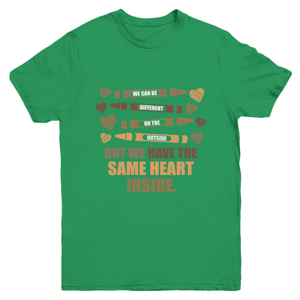 Same Heart Black History Month African American Youth Youth T Shirt Irish Green 600x.jpg