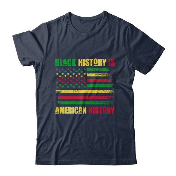 Black History Is American History Black History Month Classic T Shirt Navy 600x.jpg
