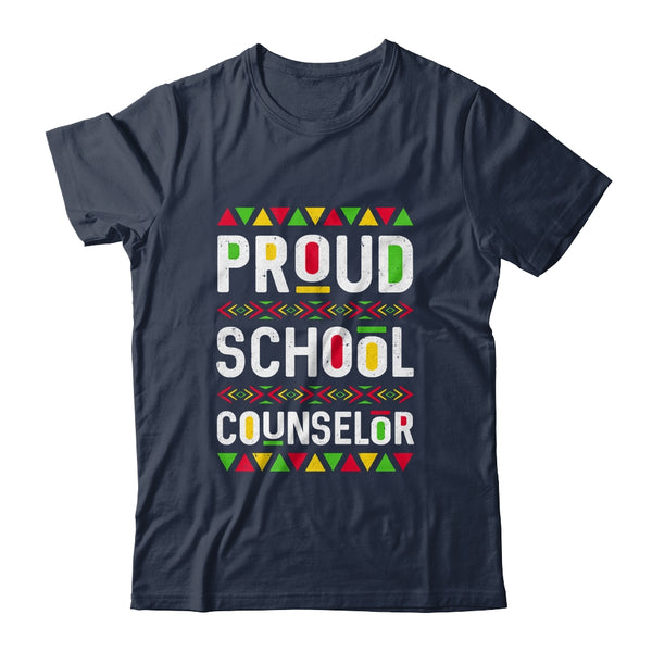 Proud School Counselor Africa Pride Black History Month Classic T Shirt Navy 600x.jpg