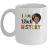 I Am Black History Month African Queen For Kids Girls Mug 11oz Mug White front 600x.jpg