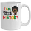 I Am Black History Month African Queen For Kids Boys Mug 15oz Mug White back 600x.jpg