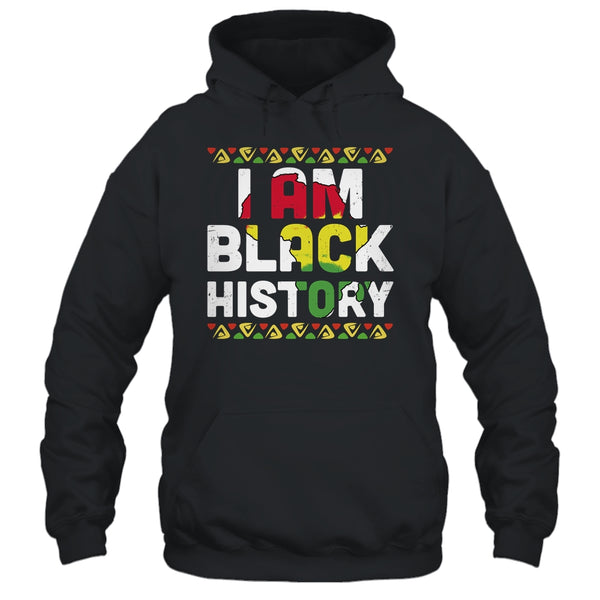 I Am Black History African Black History Month Pride Gift Pullover Hoodie Black 600x.jpg
