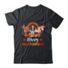 Happy Hallothanksmas Cow Turkey Halloween Thanksgiving Gifts Classic T Shirt Black 600x 2.jpg