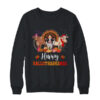 Happy Hallothanksmas Cow Turkey Halloween Thanksgiving Gifts Crewneck Sweatshirt Black 600x 2.jpg