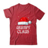 Grumpy Claus Santa Hat Christmas Gift Family Matching Classic T Shirt Red 600x.jpg